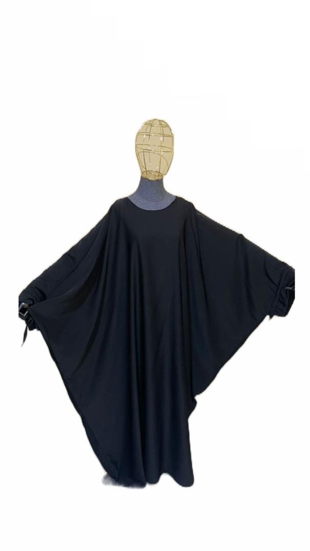 طقم سندس (عباءة كتف فضفاضة 3م + خمار مستطيل 2م/1.5 ) - Image 3